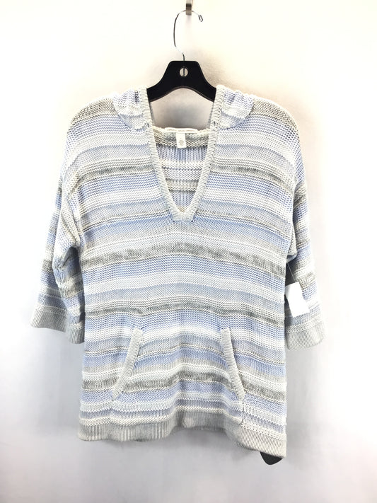 Sweater By Clothes Mentor In Blue & Grey, Size: S