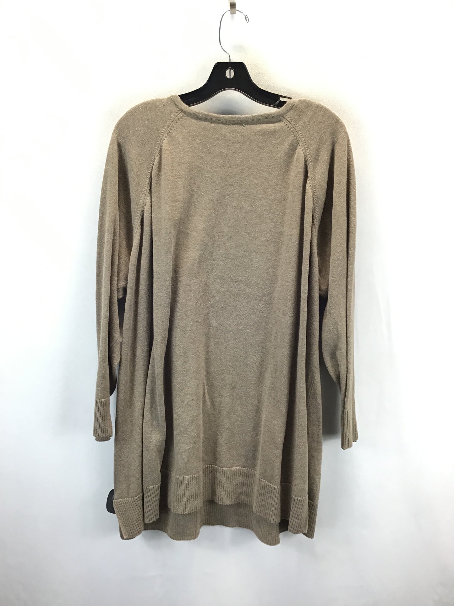 Sweater By Eight Eight Eight In Beige, Size: 3x