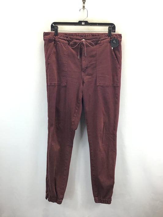 Pants Joggers By American Eagle In Red, Size: 14