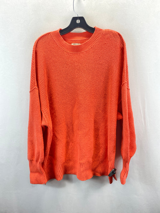 Sweater By Lucky Brand In Orangepink, Size: M