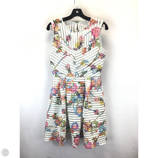 Dress Casual Midi By Gabby Skye In Floral Print, Size: 6