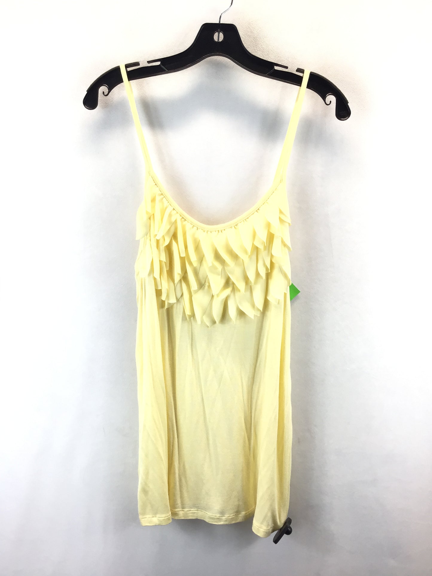 Top Sleeveless By Kenar In Yellow, Size: L