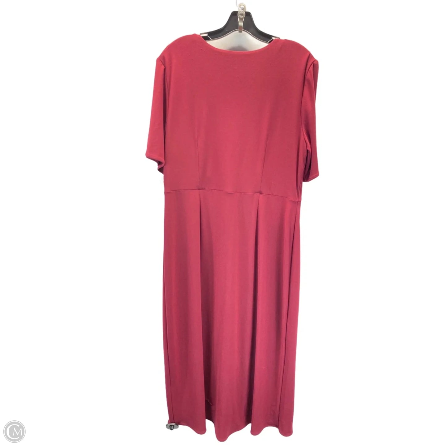 Dress Casual Midi By Alfani In Red, Size: L