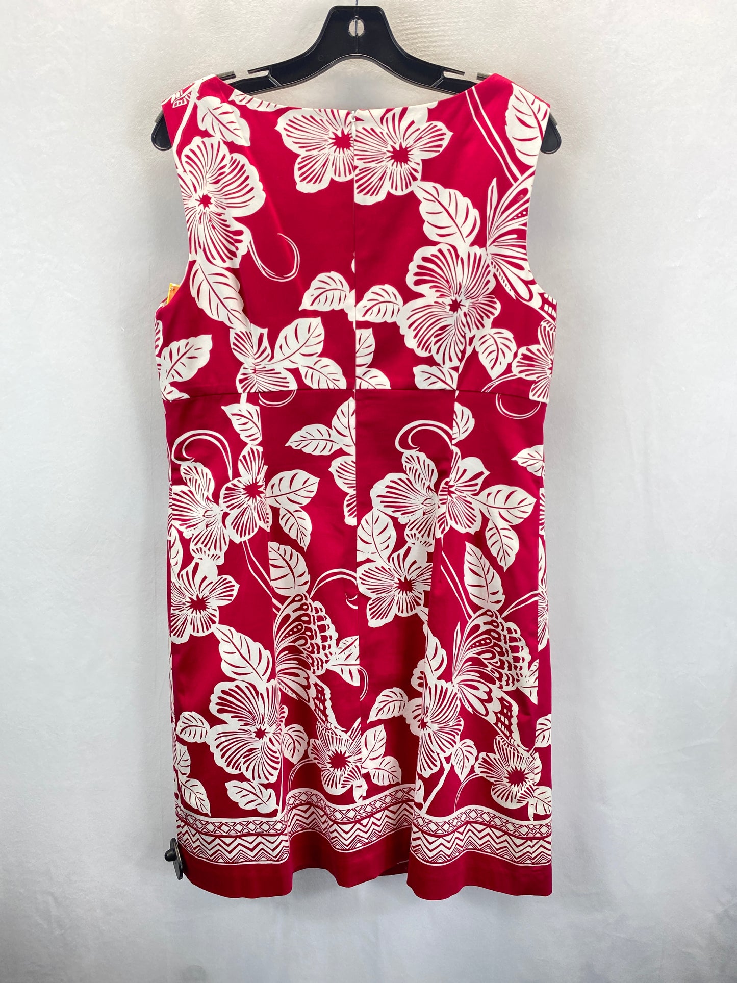 Pink Dress Casual Midi Talbots, Size 16