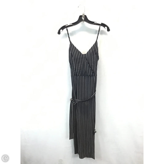 Dress Casual Midi By Clothes Mentor In Striped Pattern, Size: L