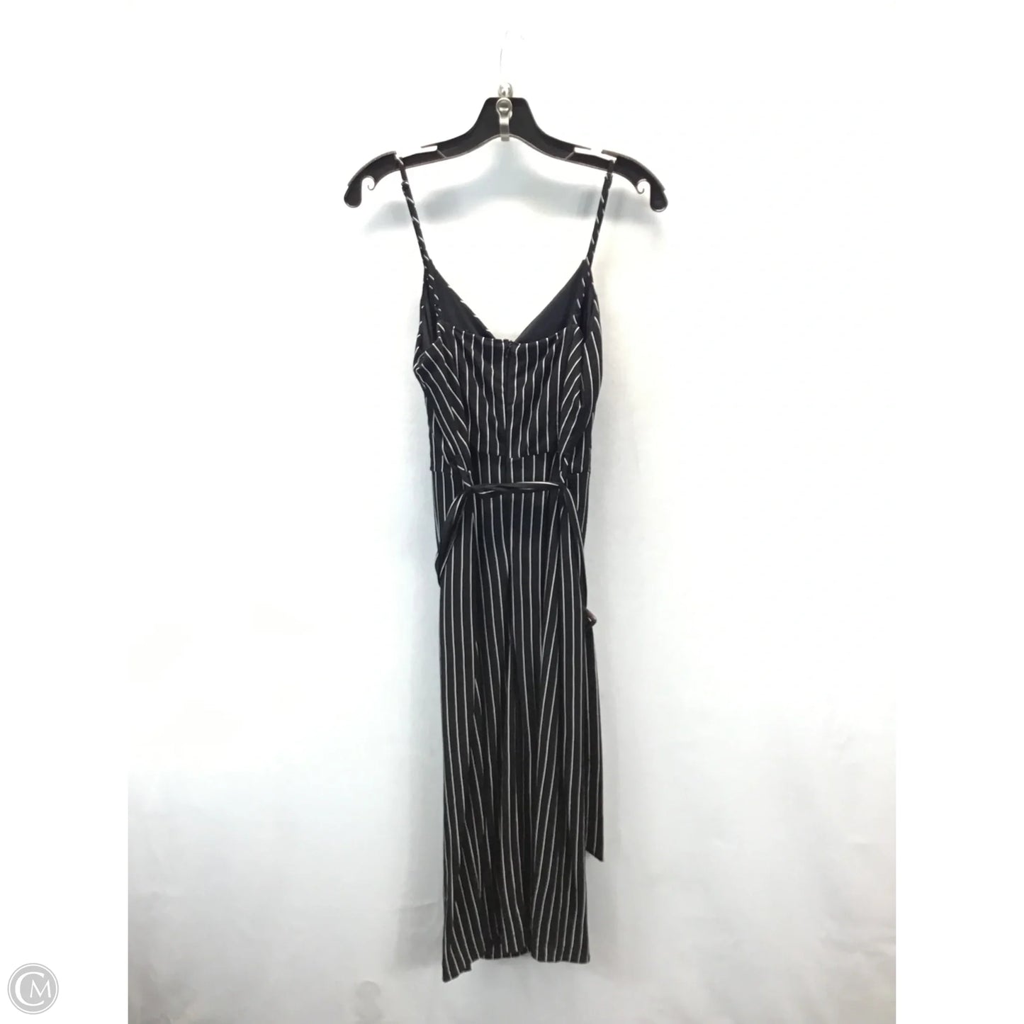 Dress Casual Midi By Clothes Mentor In Striped Pattern, Size: L