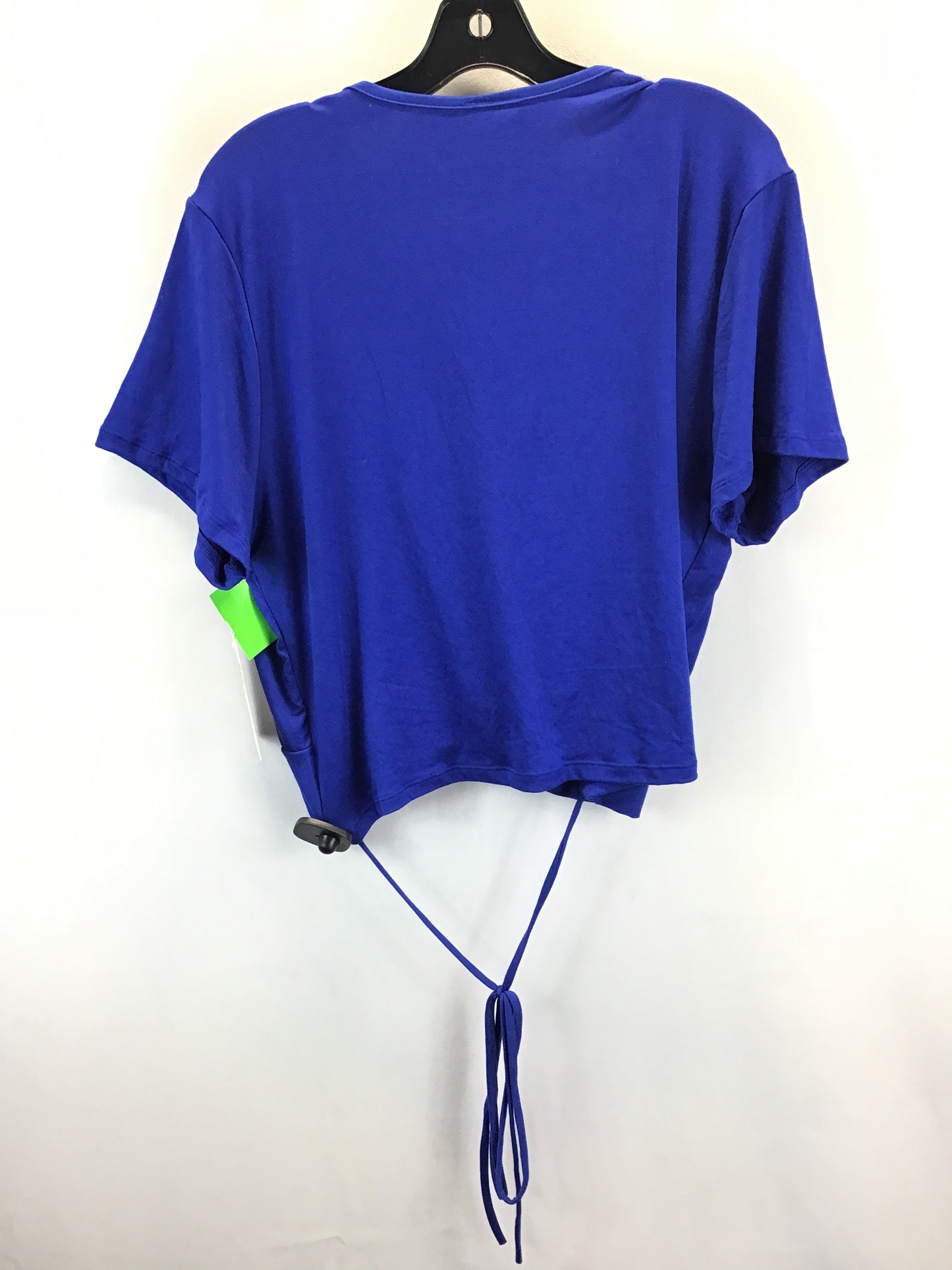 Top Short Sleeve By Free Kisses In Blue, Size: 3x