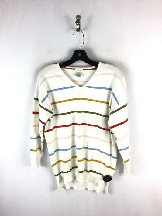 Sweater By Main Strip In Striped Pattern, Size: S