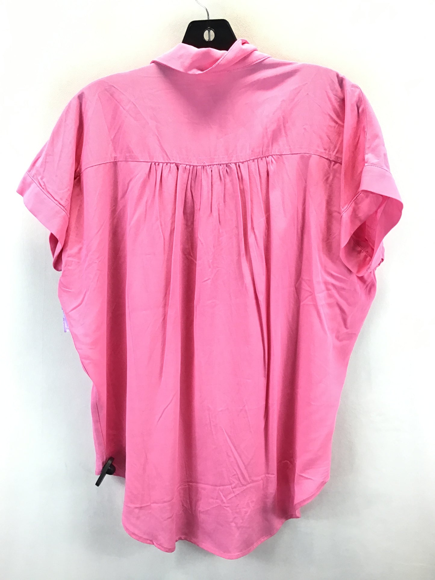 Top Short Sleeve By Easel In Pink, Size: S