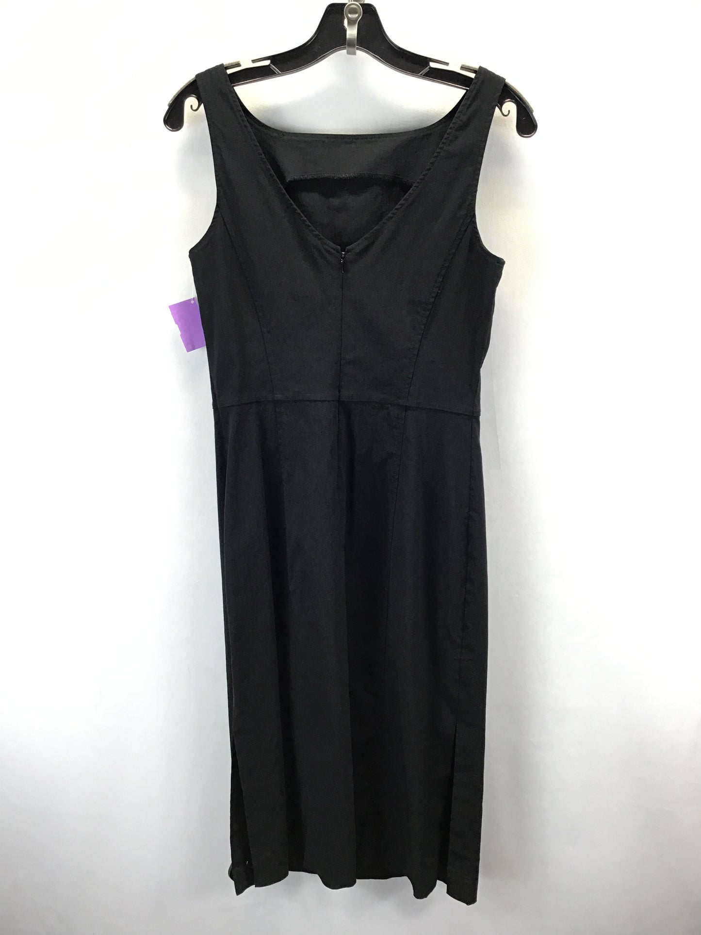 Dress Casual Midi By Express In Black, Size: 10