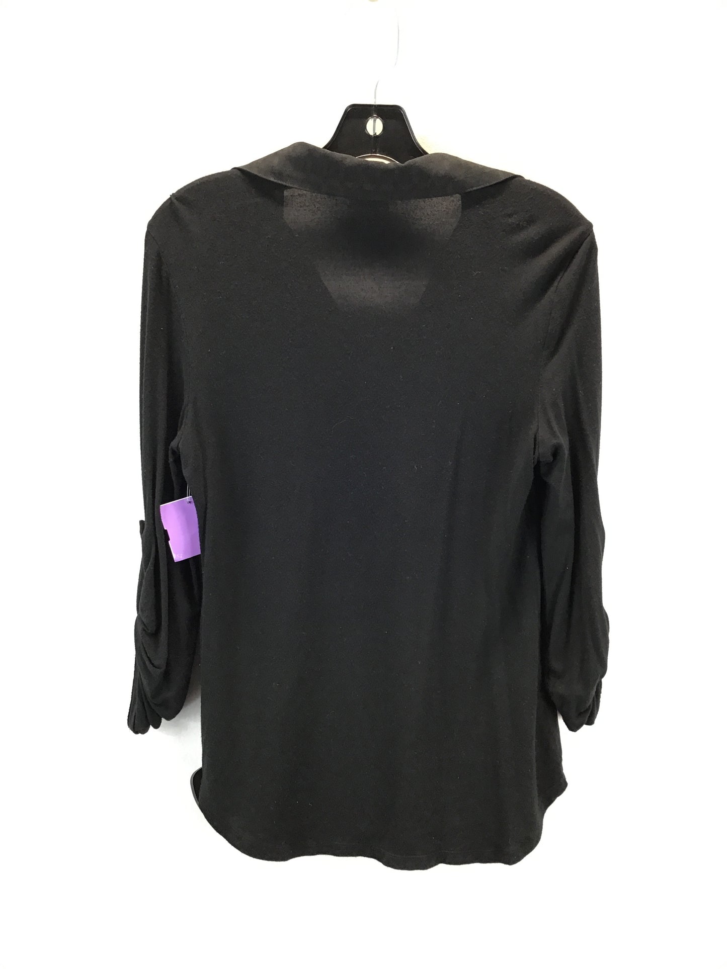 Top Long Sleeve By Skies Are Blue In Black, Size: M