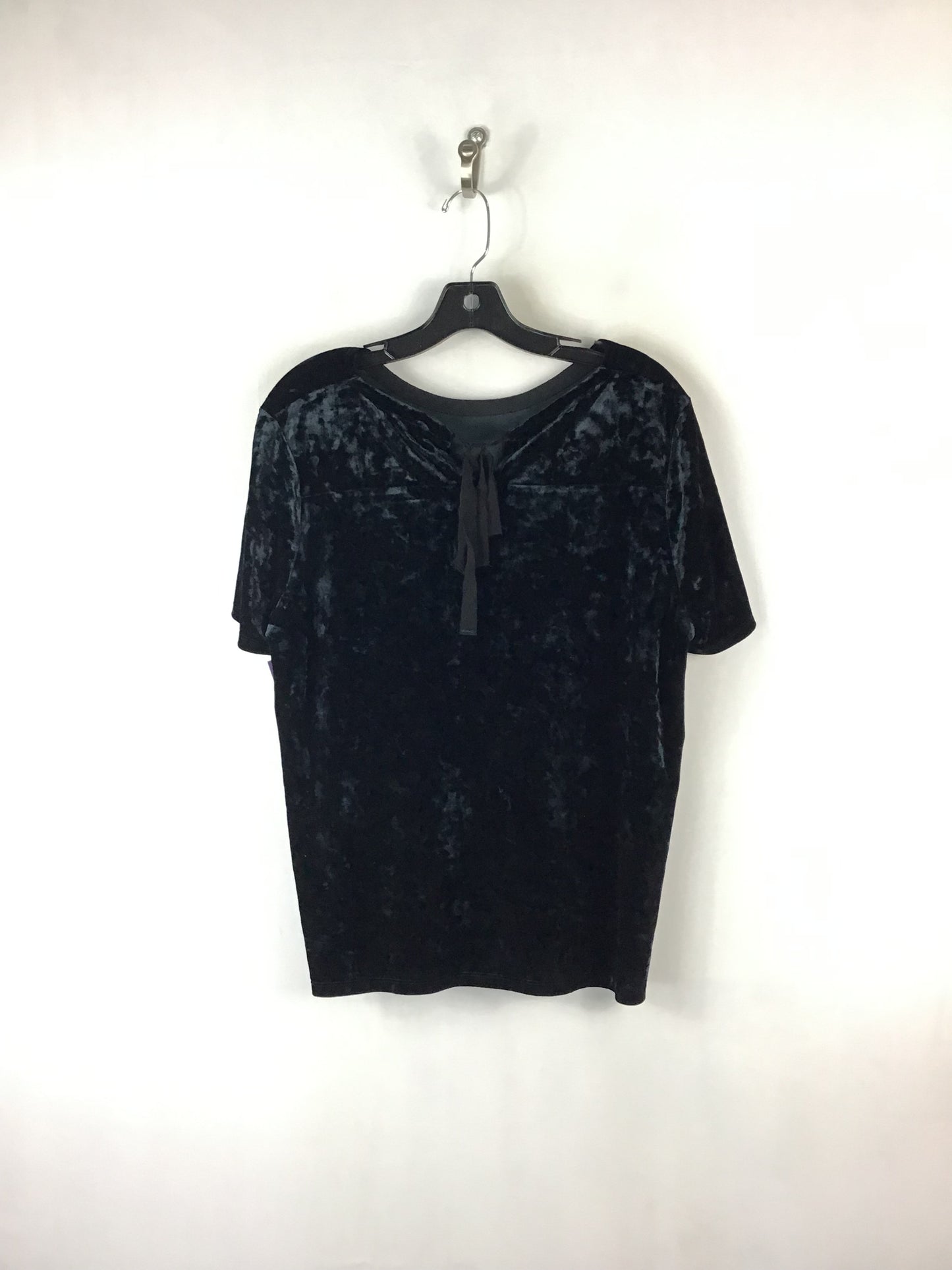 Top Short Sleeve By 14th And Union In Black, Size: L