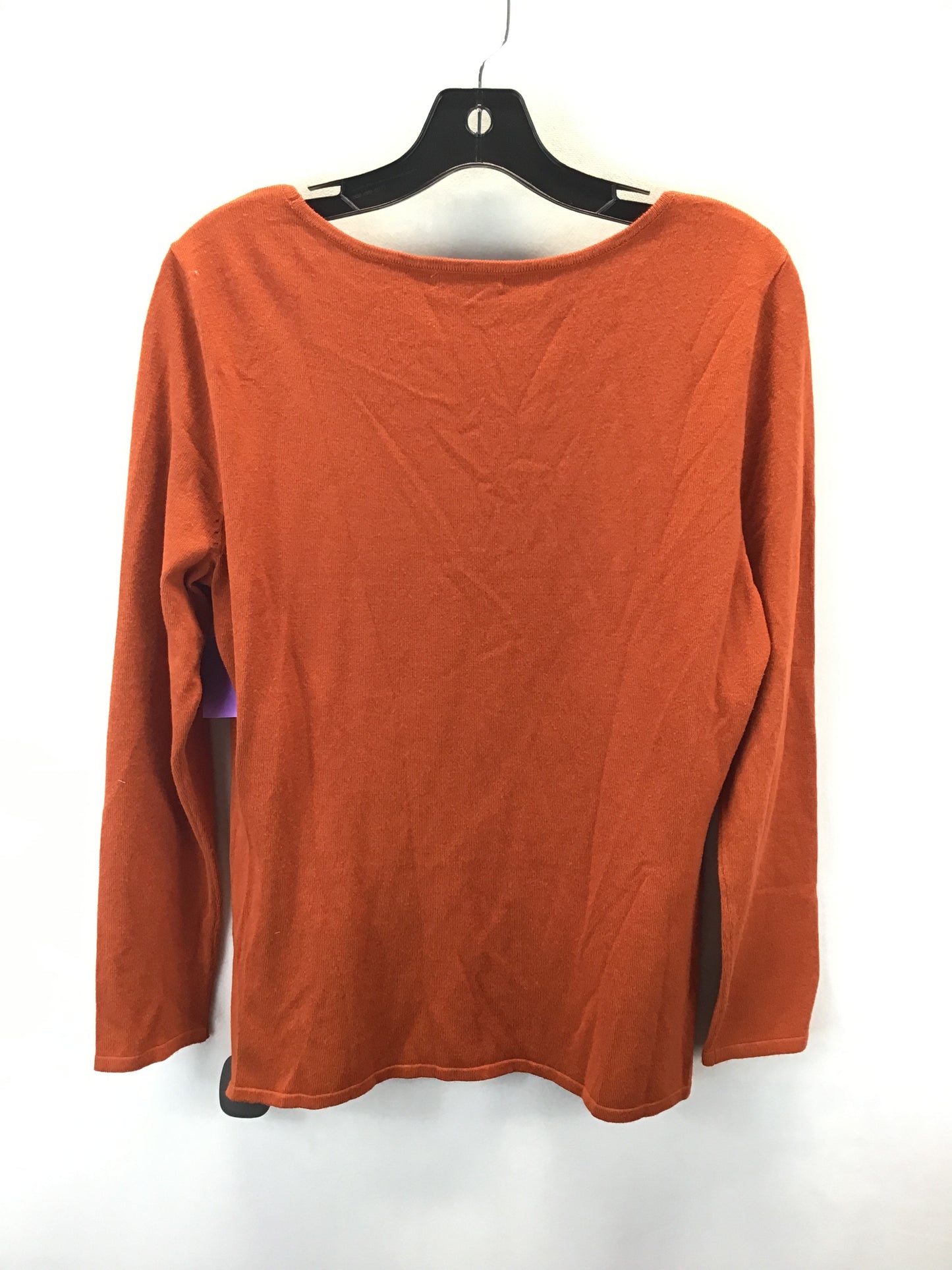 Sweater By Cato In Orange, Size: M