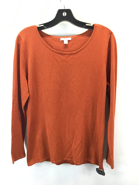 Sweater By Cato In Orange, Size: M