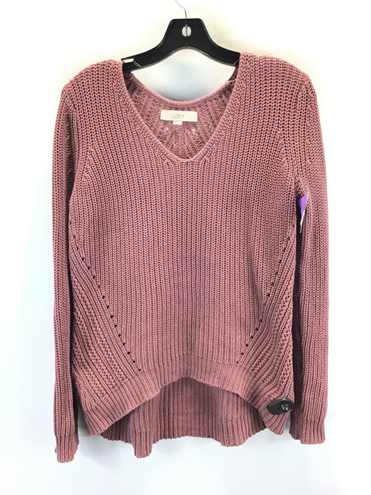 Sweater By Loft In Pink, Size: M