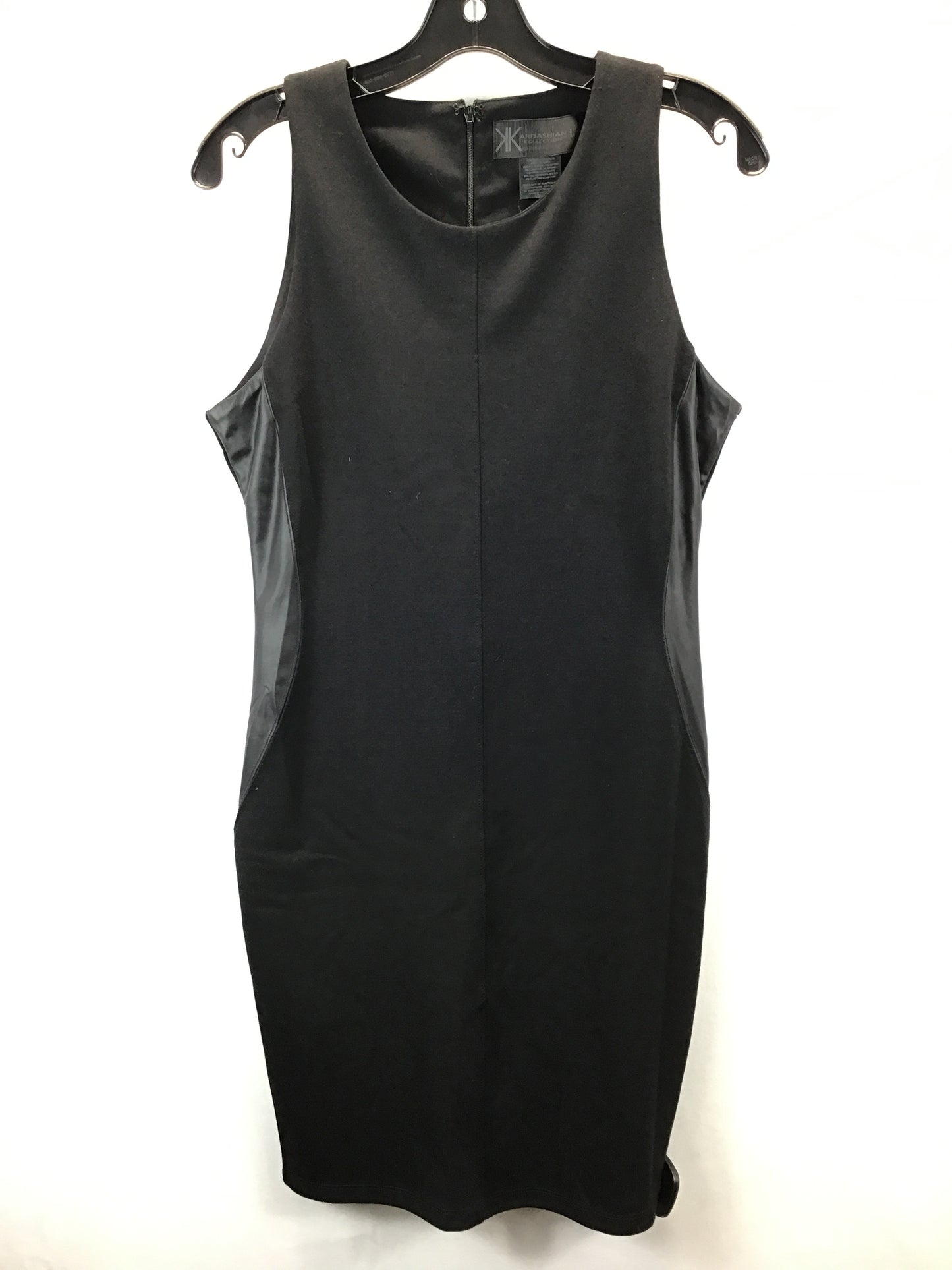 Dress Casual Midi By Clothes Mentor In Black, Size: L