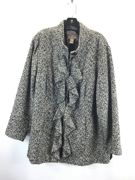 Coat Other By Fenn Wright Manson In Black & White, Size: 2x