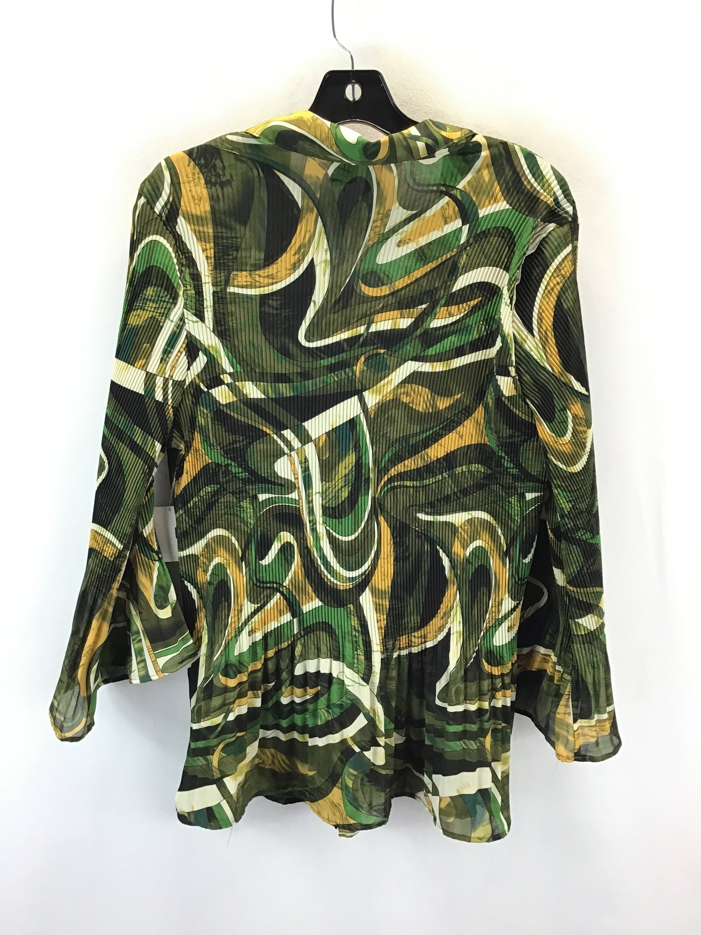 Top Long Sleeve By Sere Nade In Multi-colored, Size: 2x