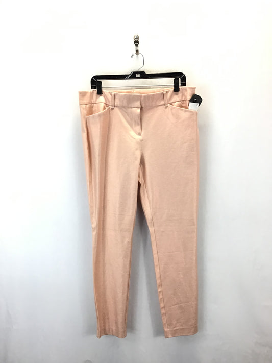 Pants Other By New York And Co In Peach, Size: 12