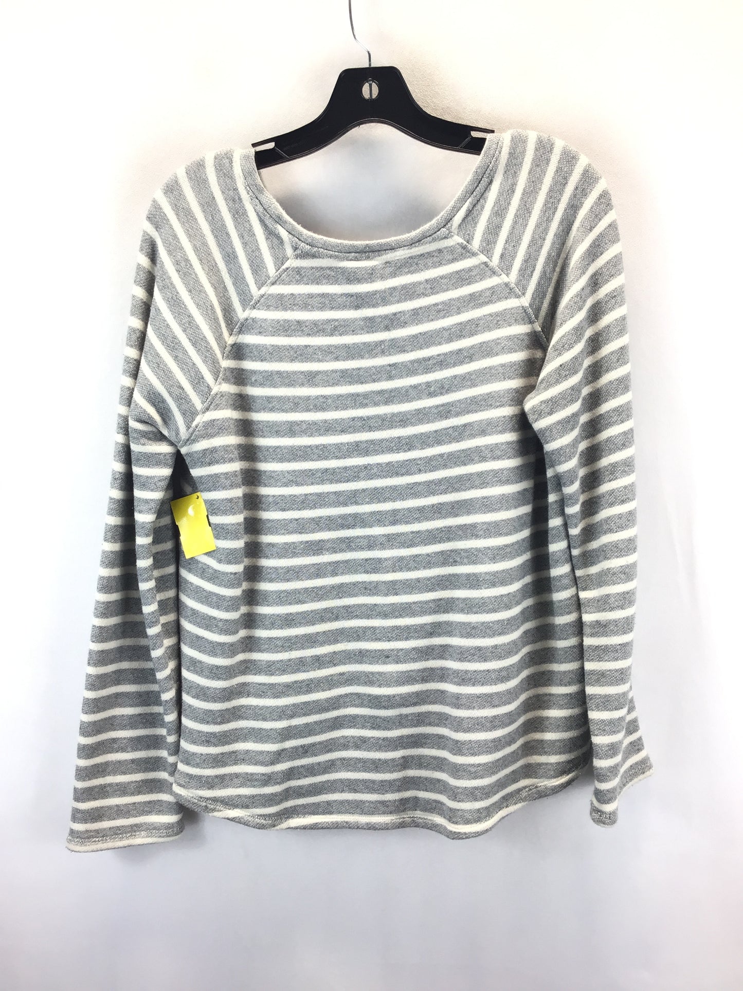 Sweater By Calvin Klein In Grey, Size: L