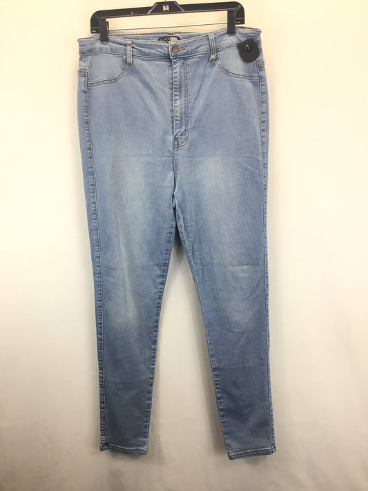 Denim Jeans Skinny Fashion Nova, Size 1x