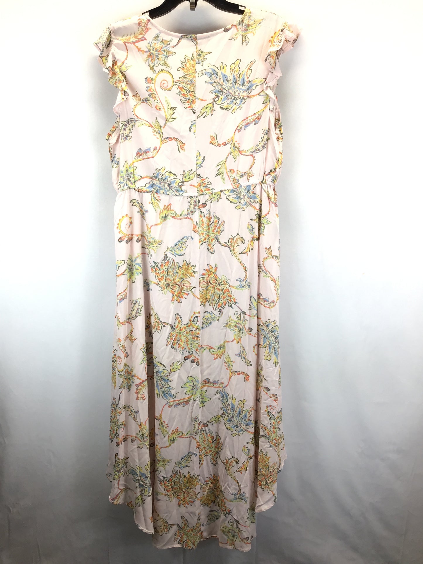 Floral Print Dress Casual Maxi Jessica Simpson, Size L