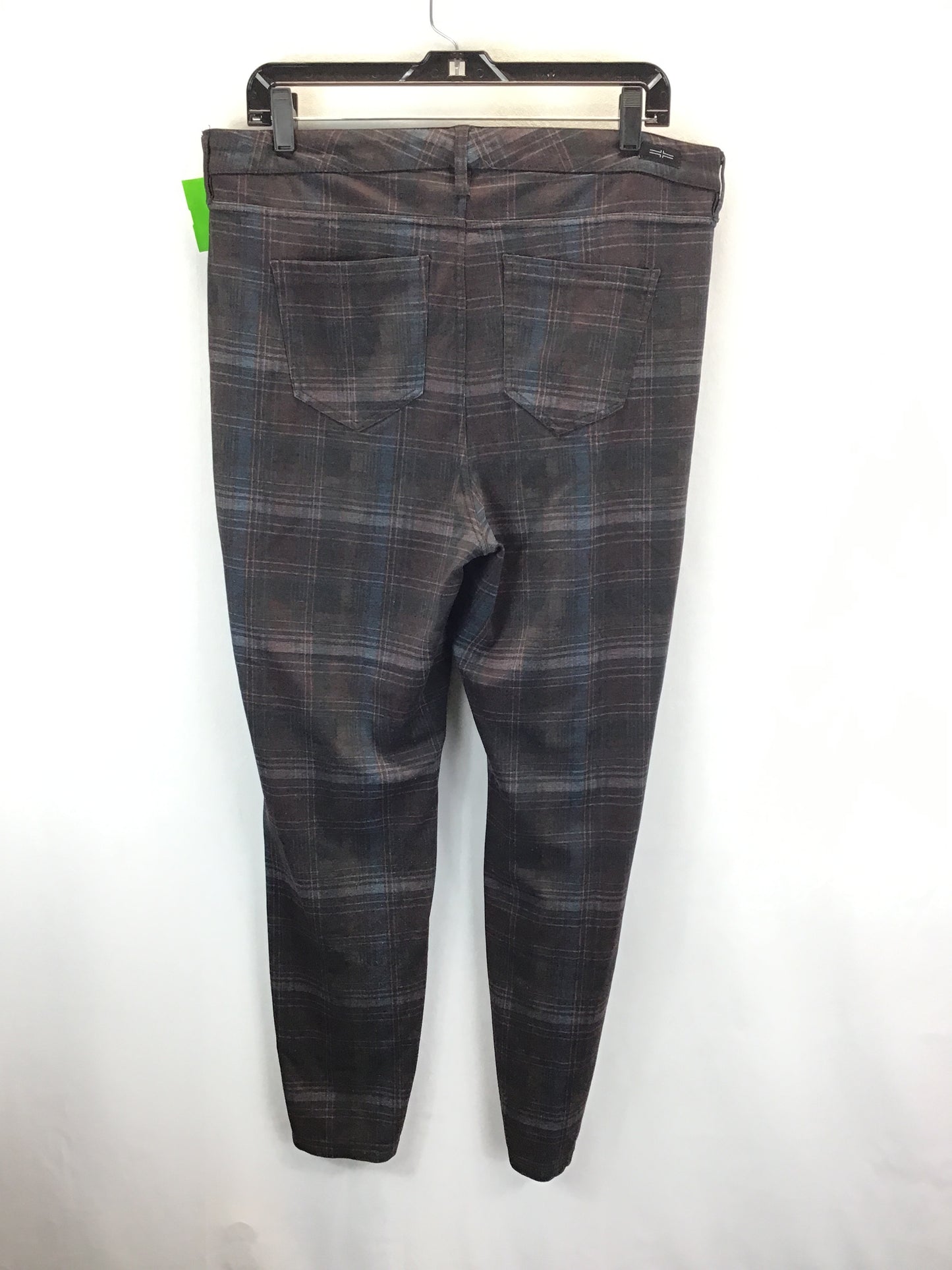 Pants Cropped By Liverpool In Plaid Pattern, Size: 16