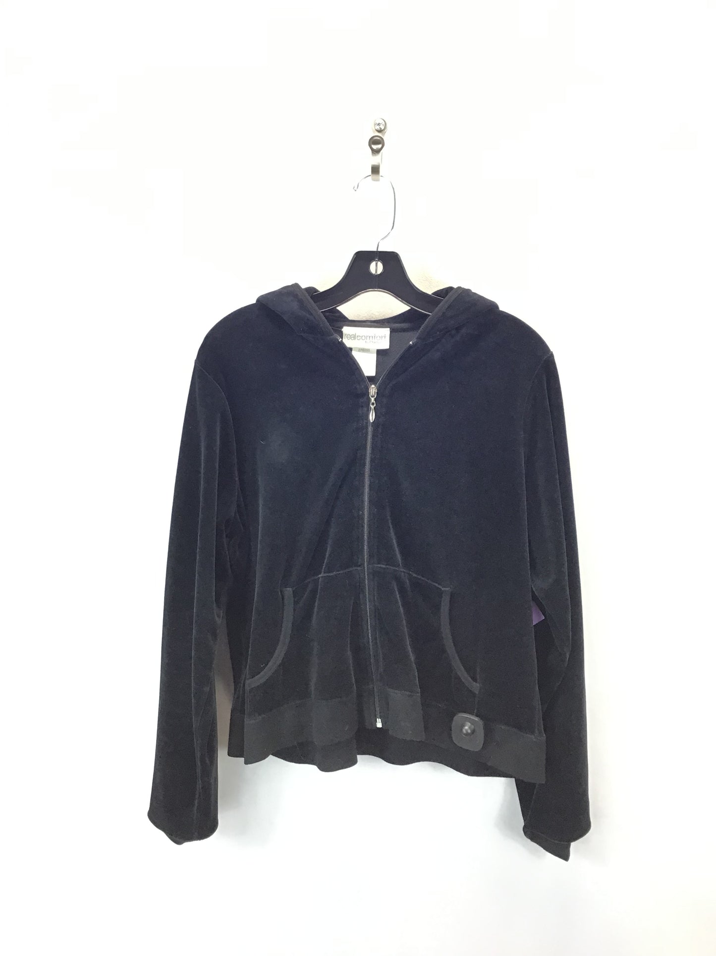 Jacket Moto By Chadwicks In Black, Size: L