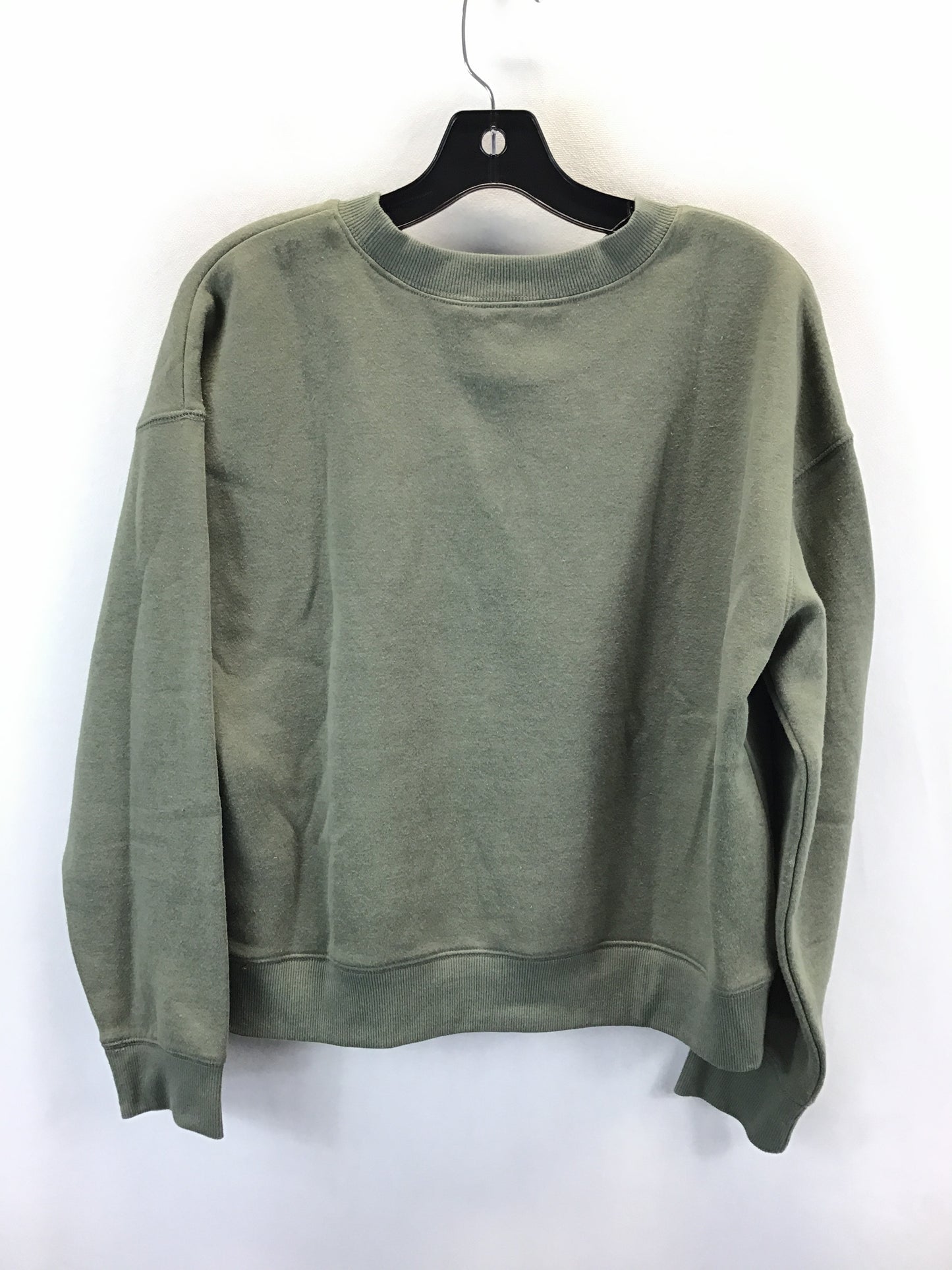 Sweatshirt Crewneck By Arizona In Green, Size: M