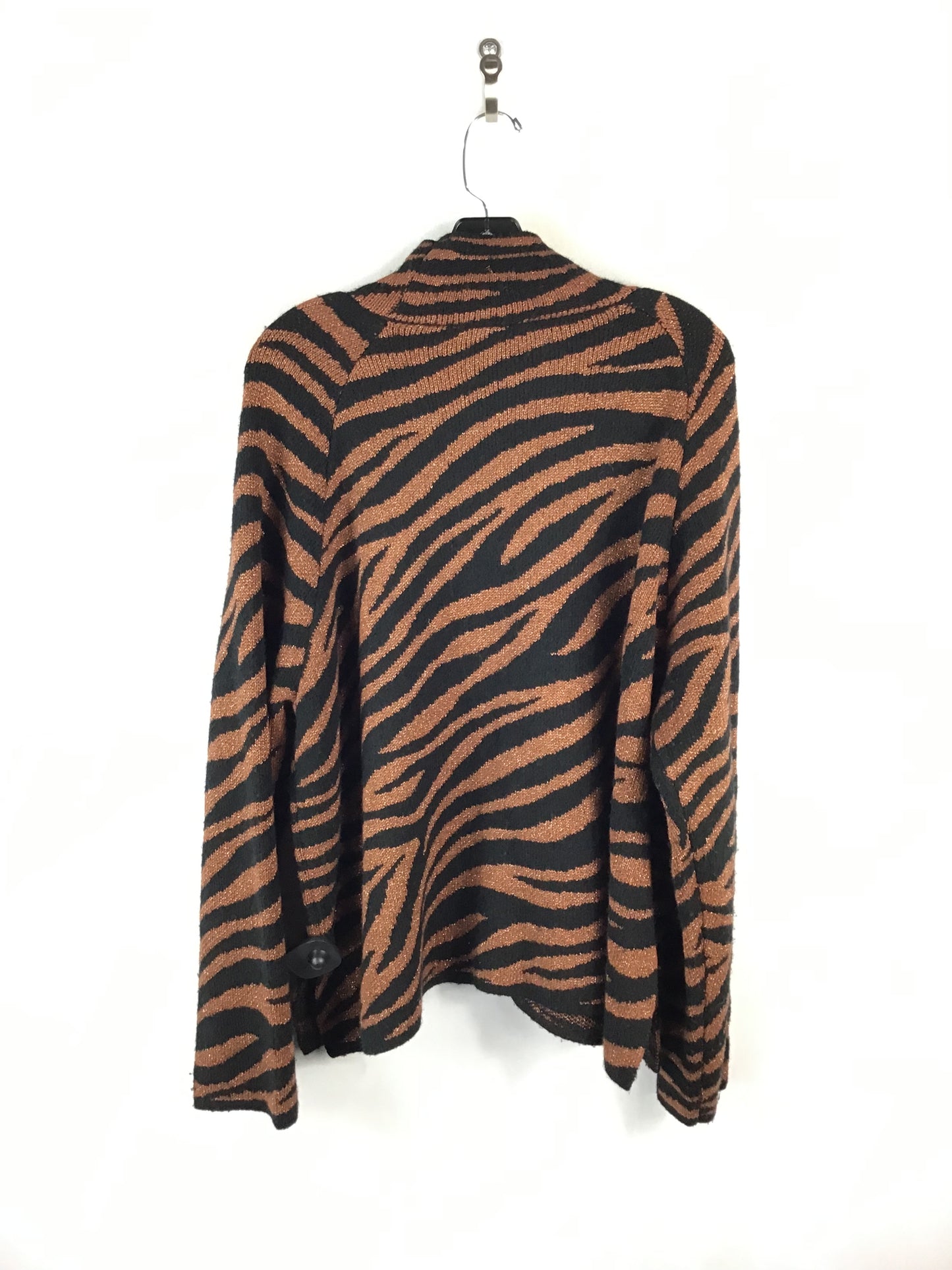 Sweater By Ann Taylor In Black & Brown, Size: Xl