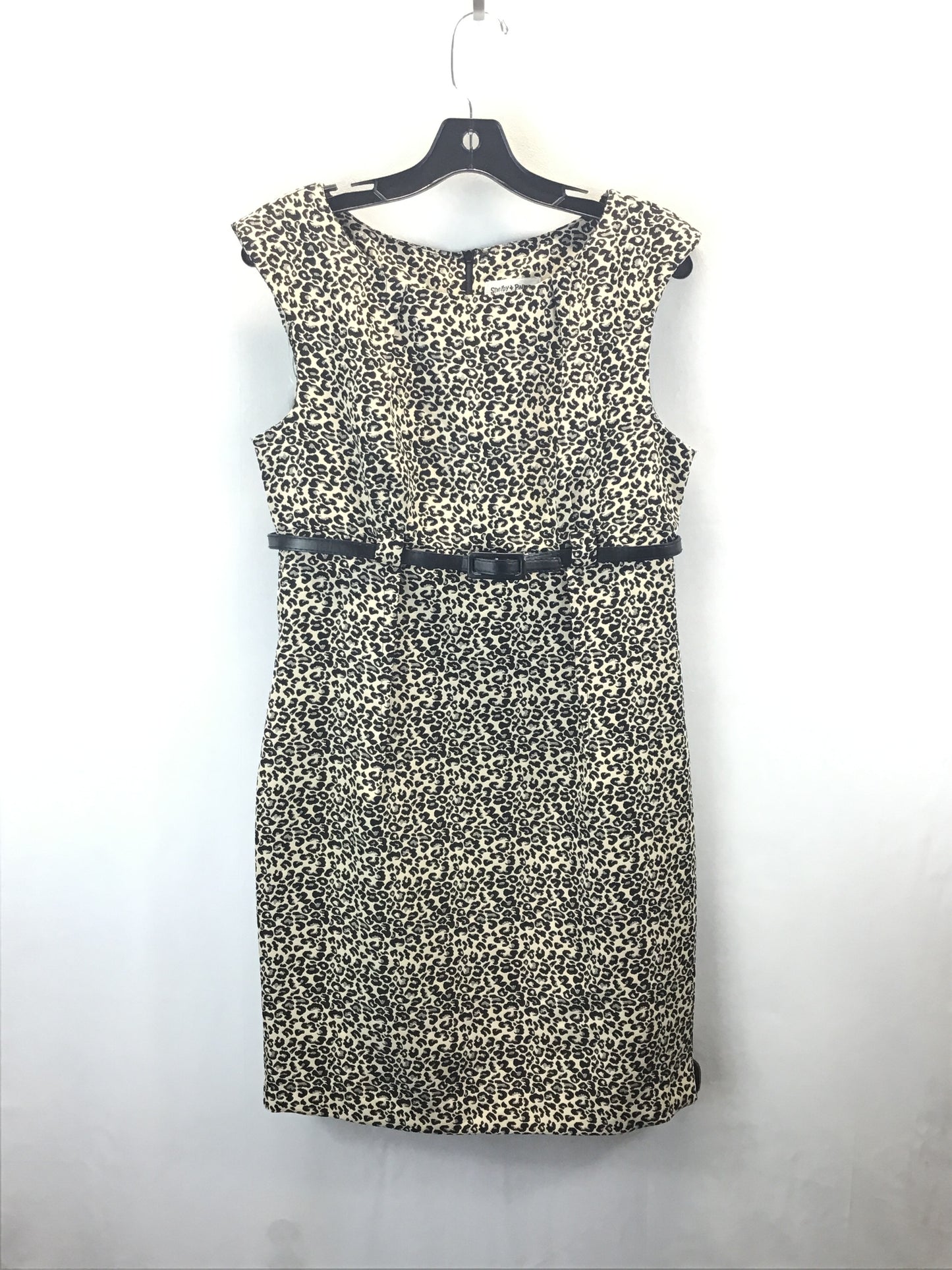 Dress Casual Midi By Shelby And Palmer In Black & Cream, Size: 8