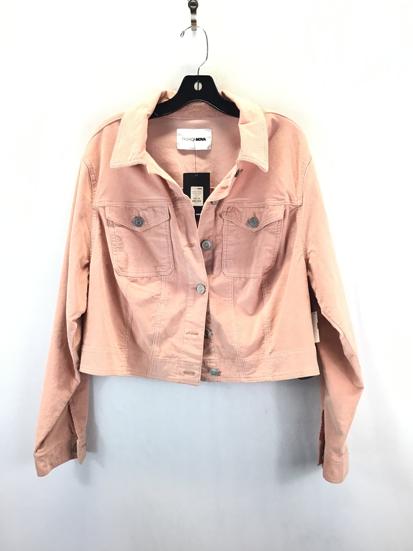 Jacket Other By Fashion Nova In Peach, Size: 2x