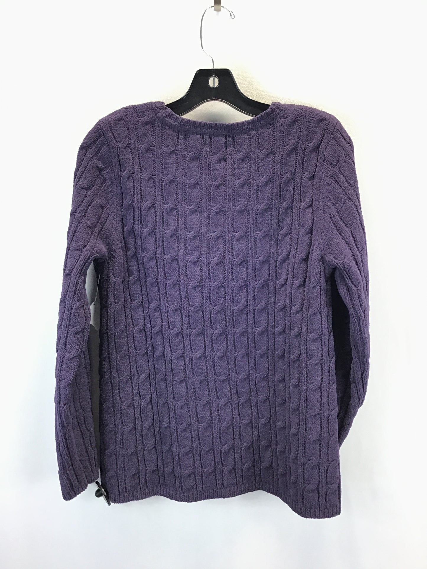 Sweater By Croft And Barrow In Purple, Size: M