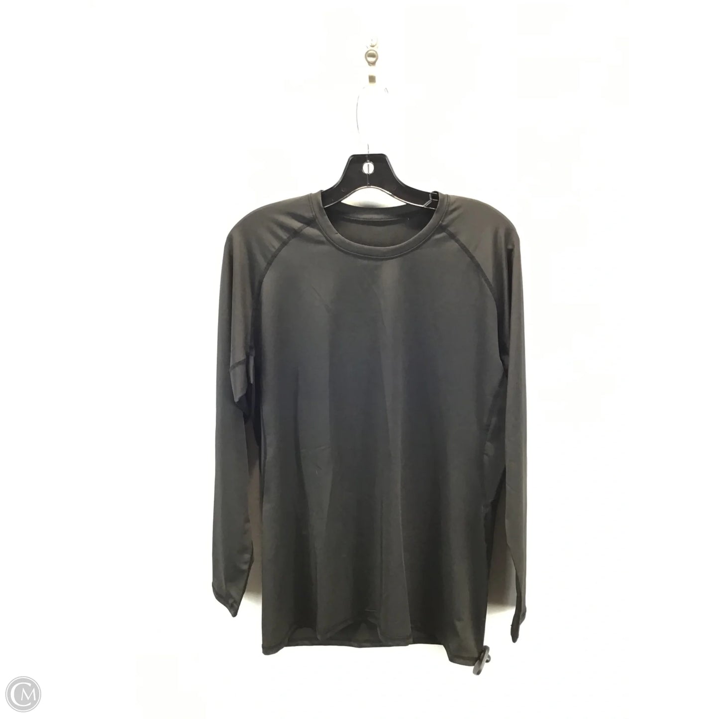 Athletic Top Long Sleeve Crewneck By Clothes Mentor In Black, Size: Xxl
