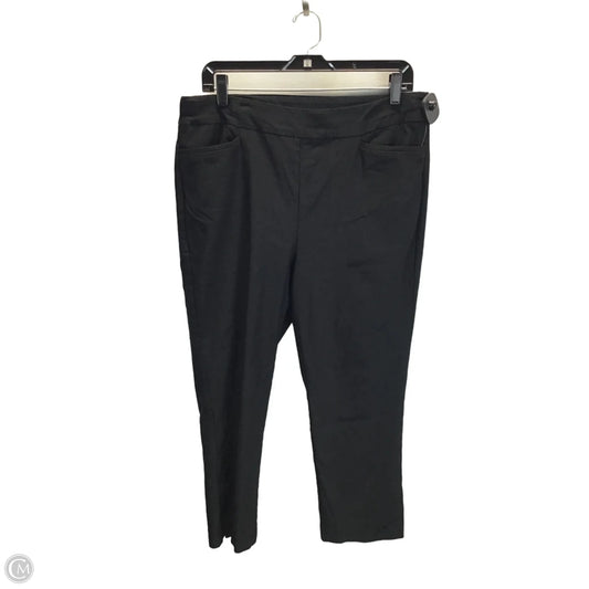 Pants Cropped By Chicos In Black, Size: 2
