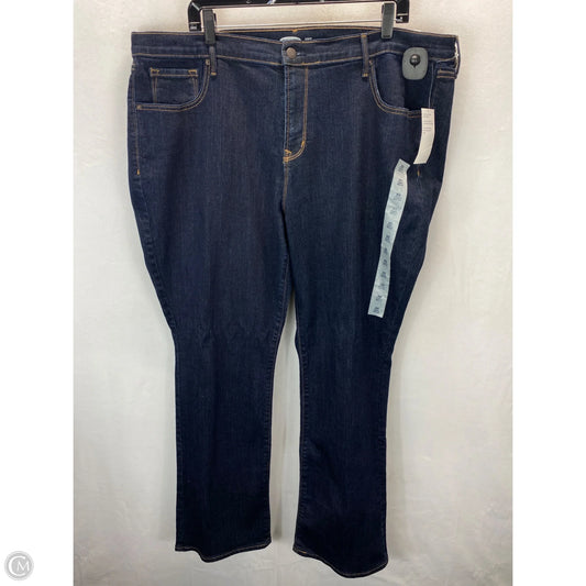 Jeans Boot Cut By Old Navy In Blue Denim, Size: 20