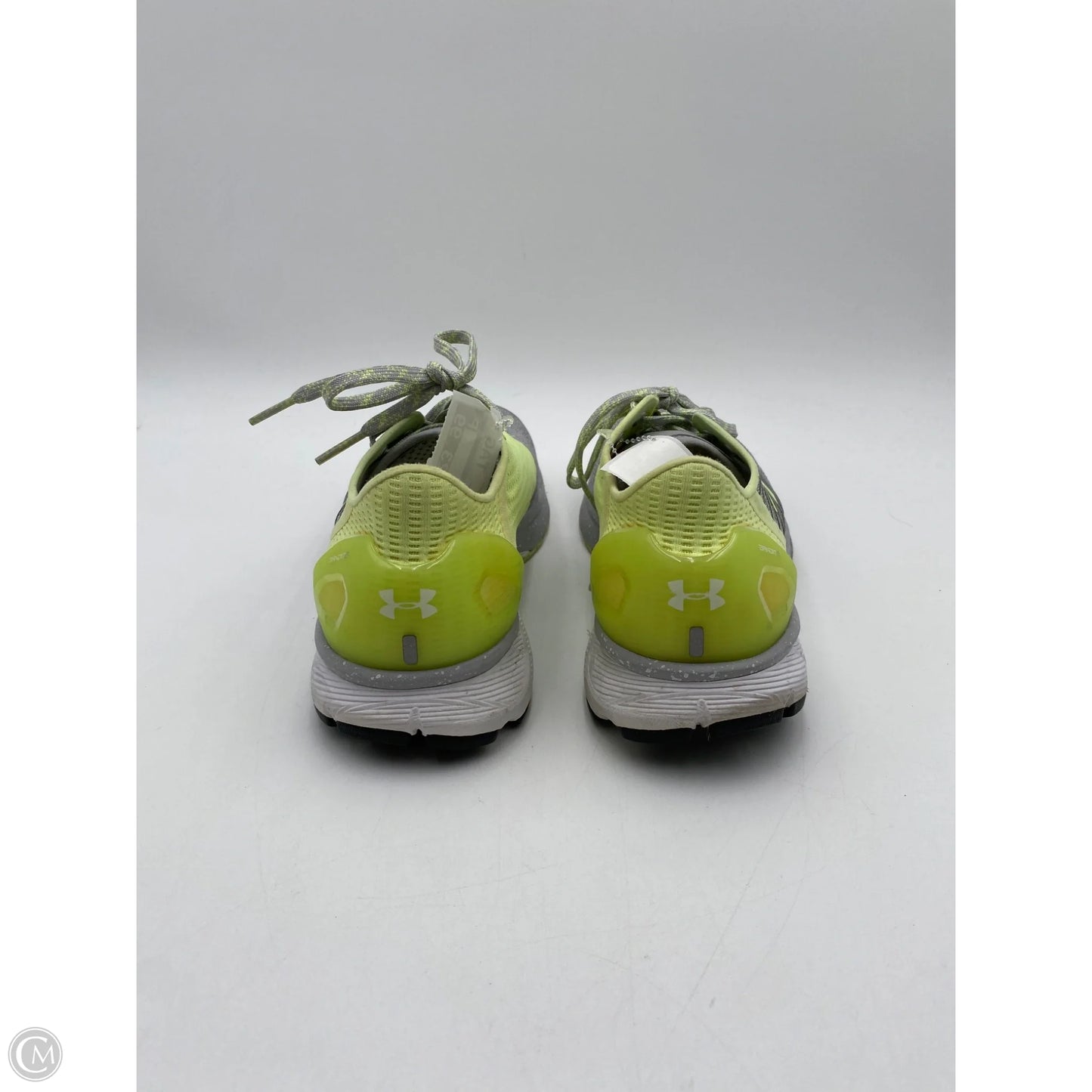 Shoes Athletic By Under Armour In Green & Grey, Size: 9.5