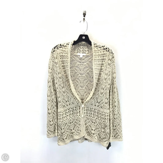 Sweater By Westport In Beige, Size: S