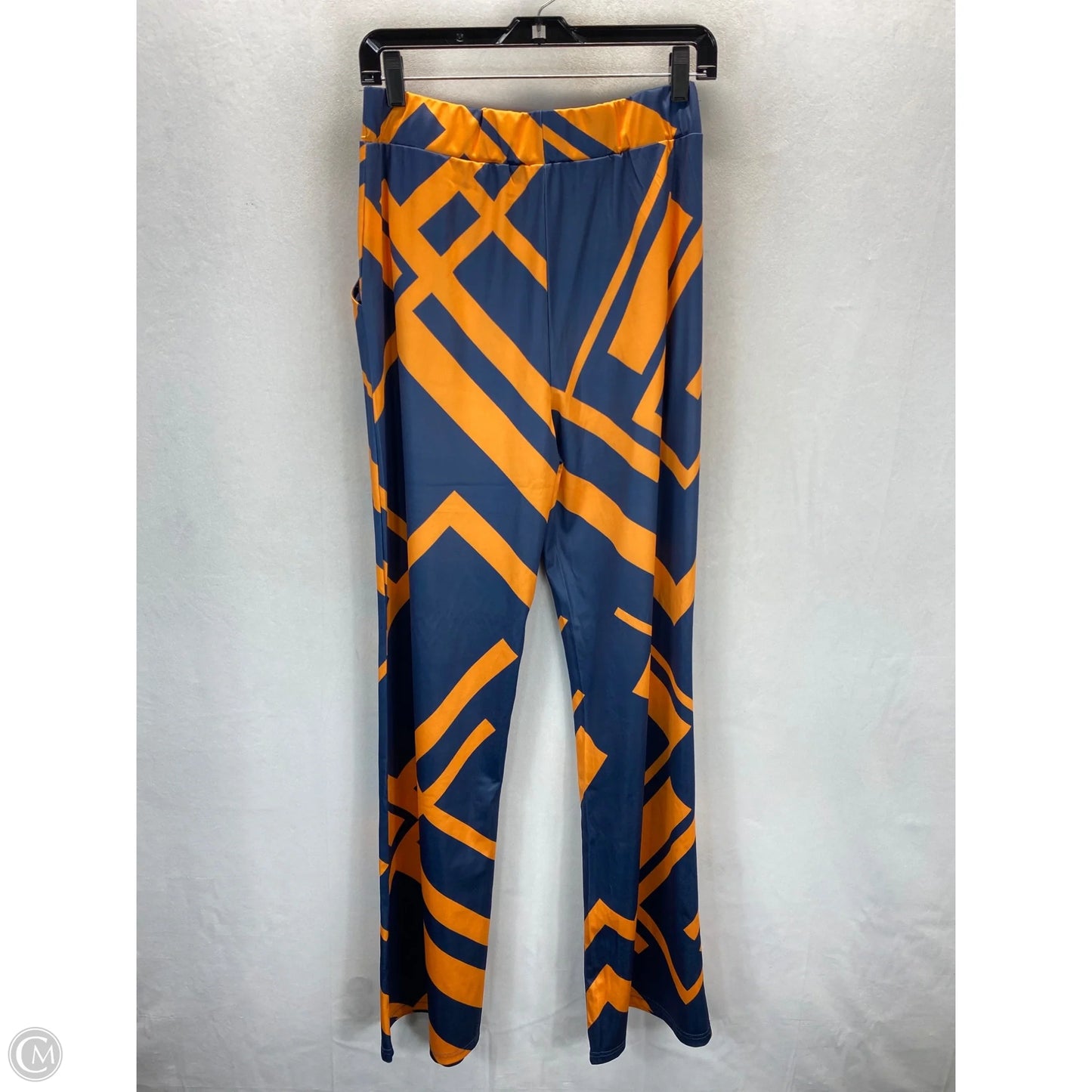 Pants Set 2pc By Clothes Mentor In Blue & Orange, Size: L