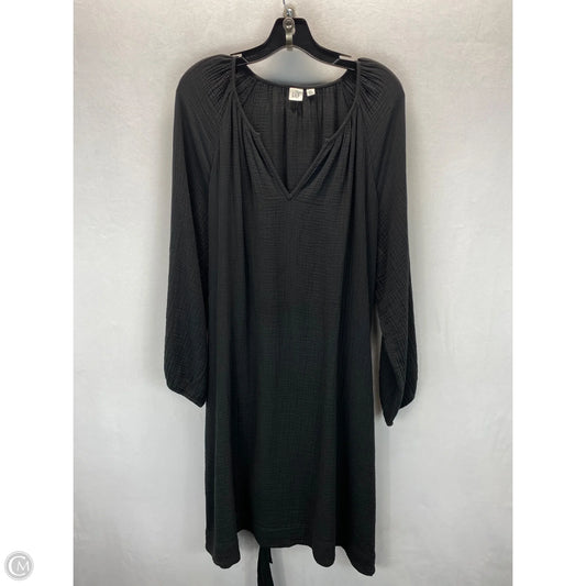 Dress Casual Midi By Gap In Black, Size: Xxl