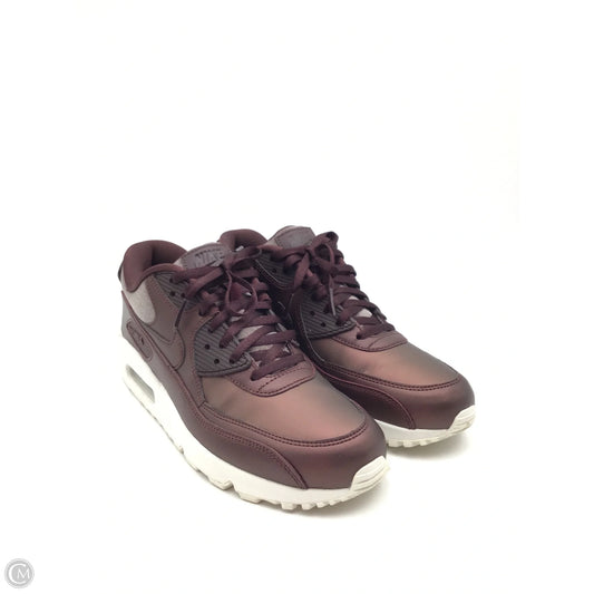 Shoes Athletic By Nike In Maroon, Size: 8