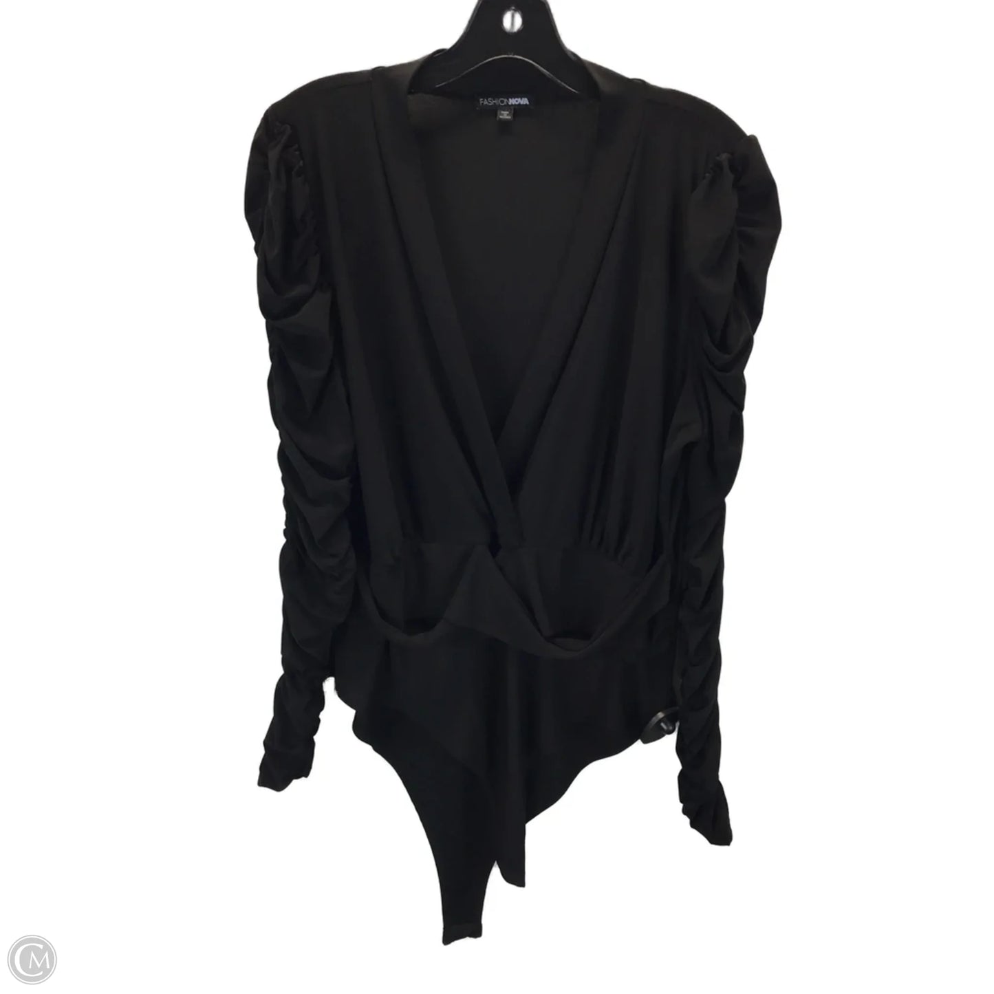 Bodysuit By Fashion Nova In Black, Size: 1x