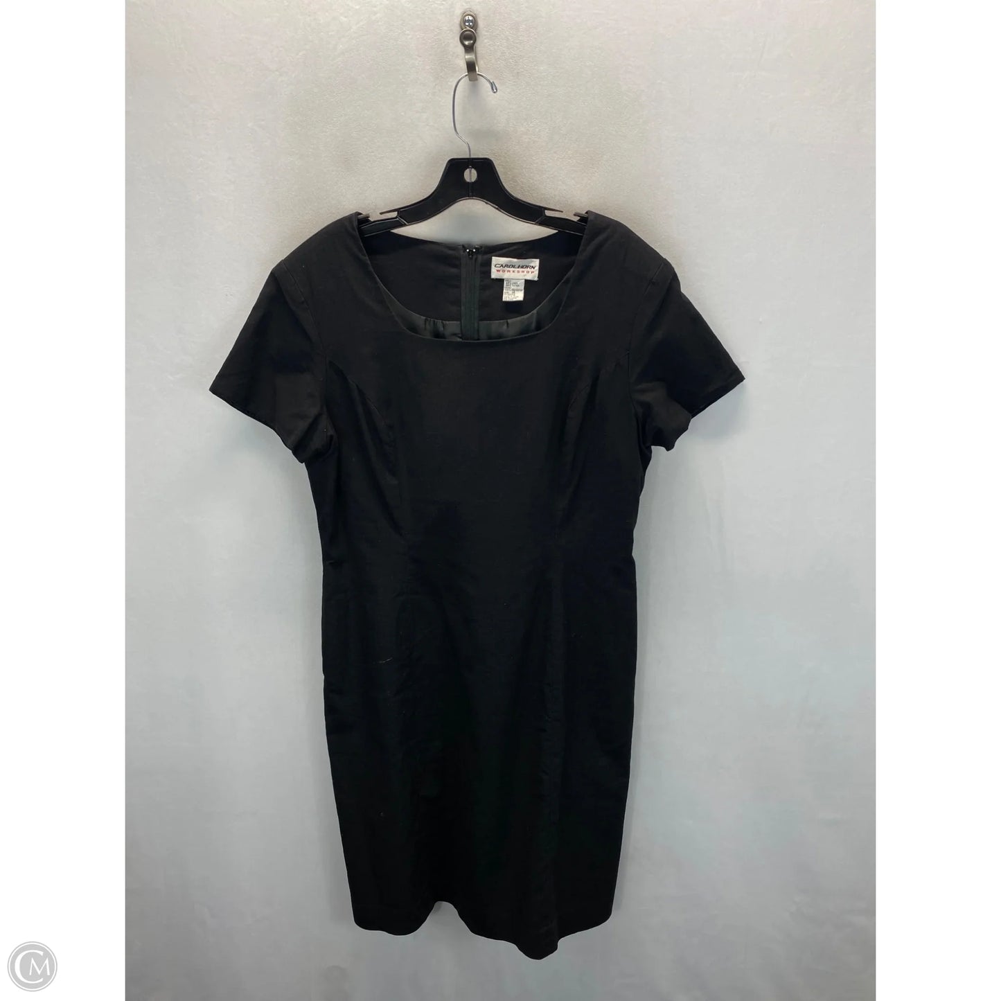 Dress Casual Midi By Clothes Mentor In Black, Size: 14