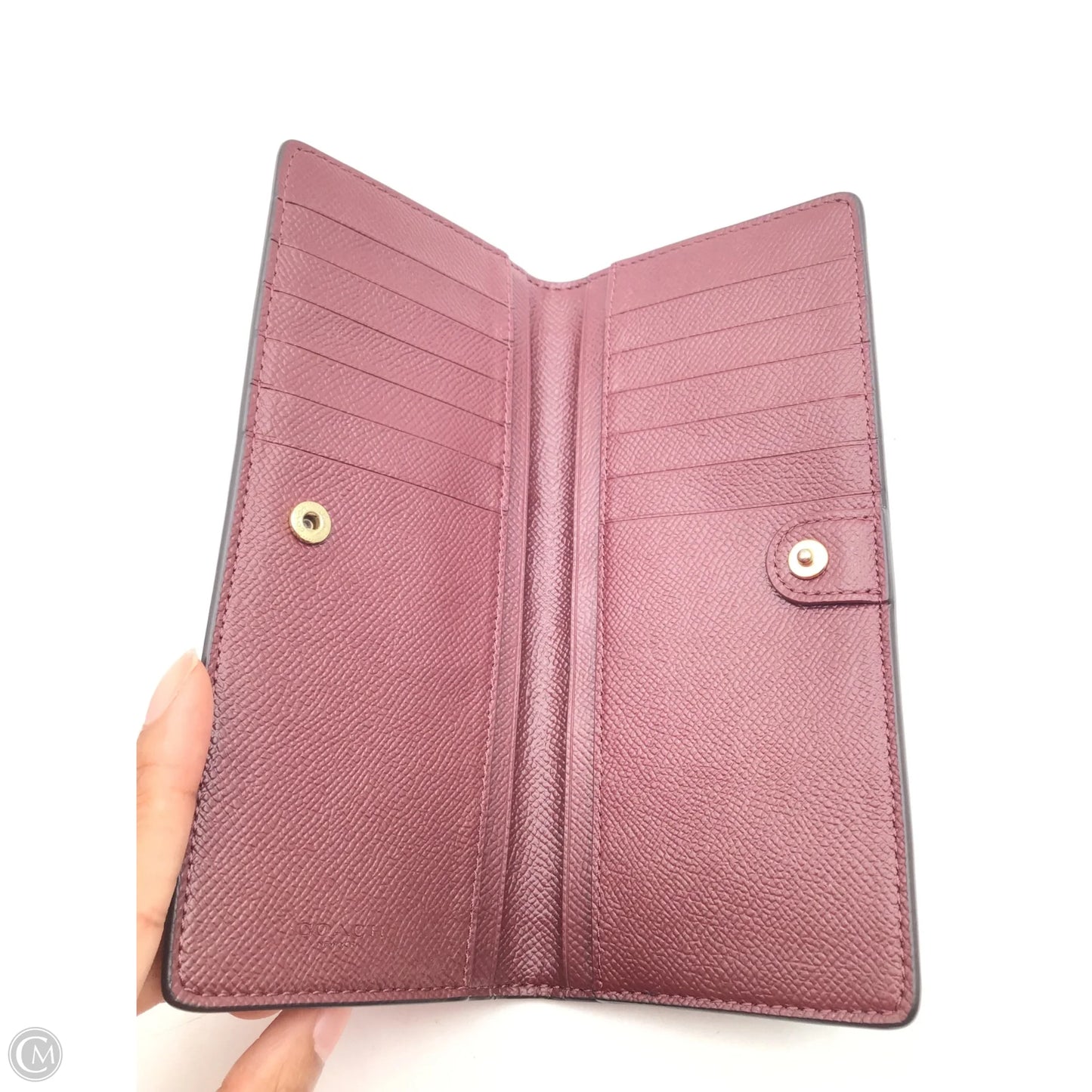 Wallet Designer By Coach, Size: Large