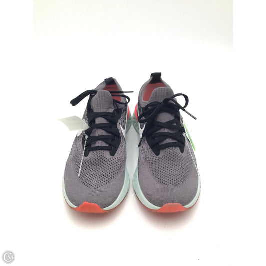 Shoes Athletic By Nike In Grey & Pink, Size: 9