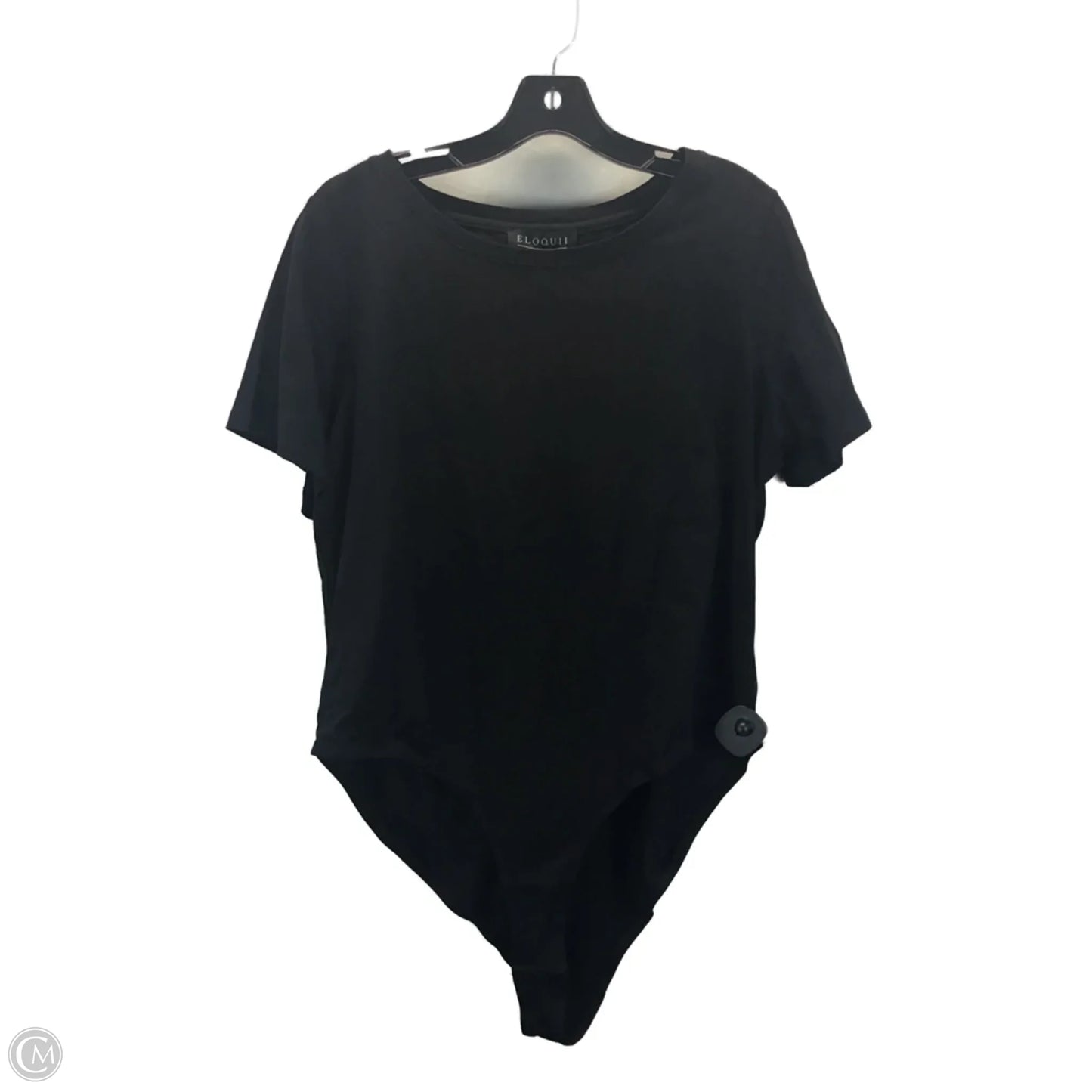 Bodysuit By Eloquii In Black, Size: 18