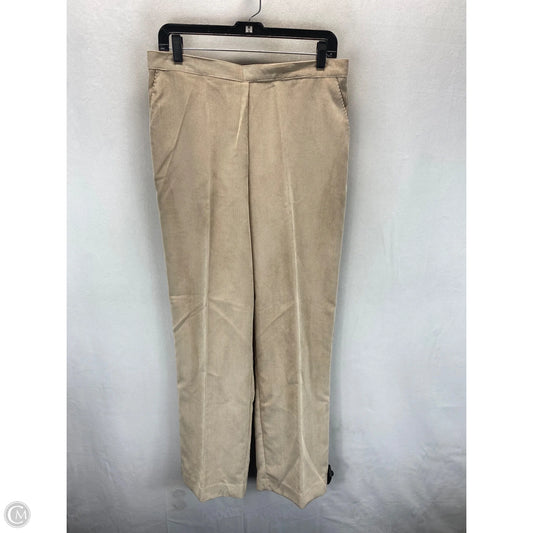 Pants Corduroy By Alfred Dunner In Tan, Size: 12