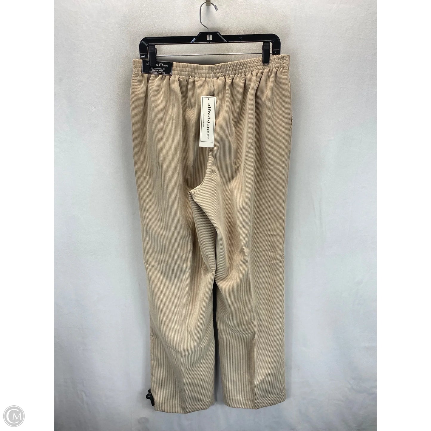 Pants Corduroy By Alfred Dunner In Tan, Size: 12