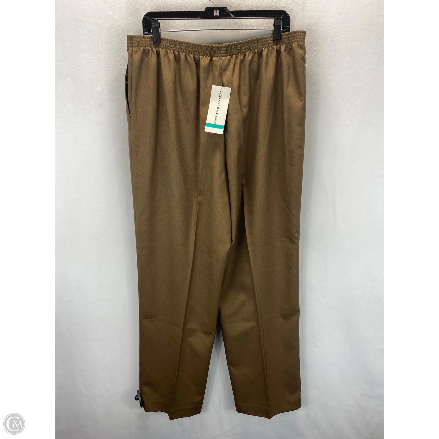 Pants Chinos & Khakis By Alfred Dunner In Brown, Size: 16