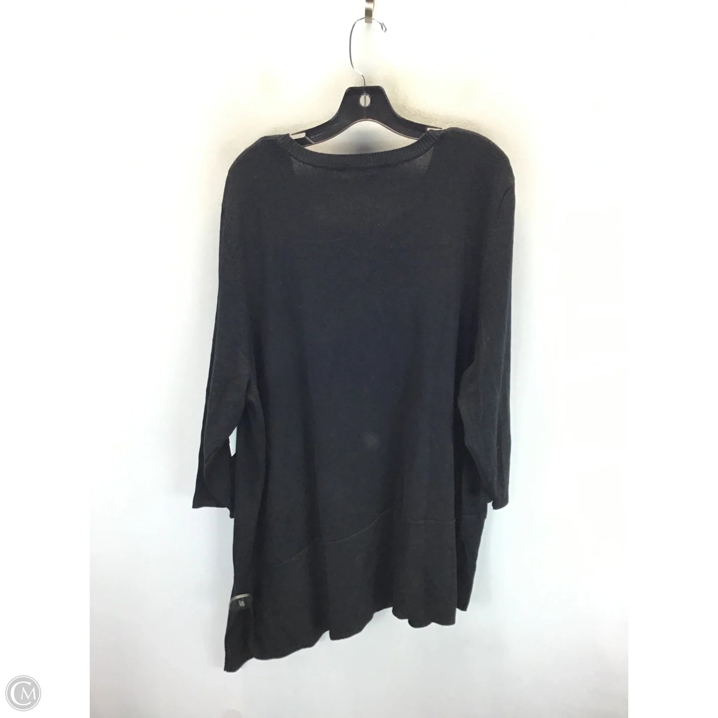 Sweater By Clothes Mentor In Black, Size: 3x